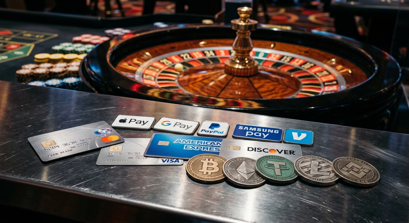 Metodi di pagamento: dalle carte di credito alle crypto - migliori casinò online stranieri