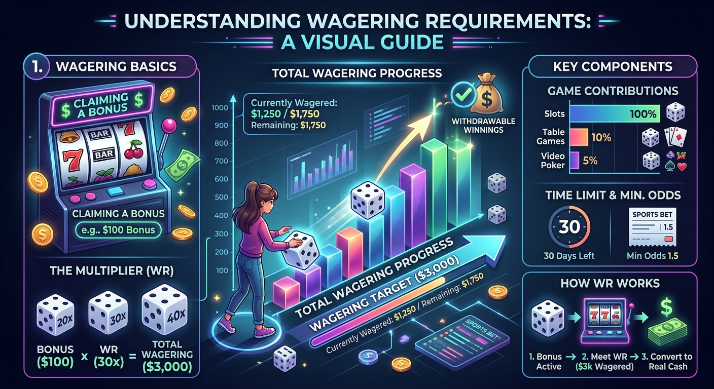 Capire i Requisiti di Puntata (Wagering) - free spin senza deposito immediato senza documenti